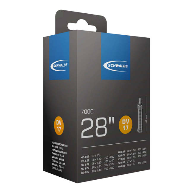 Schwalbe DV17 Dunlop Inner Tube (28 inch / 700C)