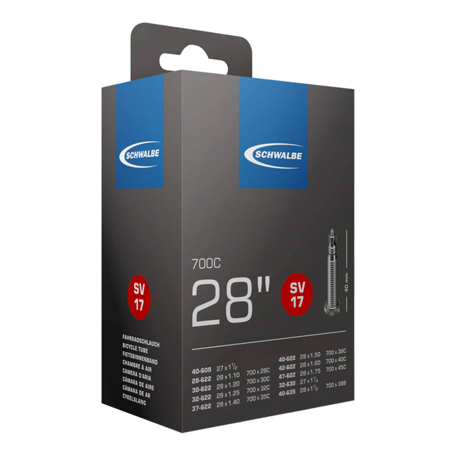 Schwalbe SV17 Presta Inner Tube (28 inch / 700C)