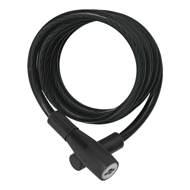 Abus 3506K Spiral Cable Lock Black